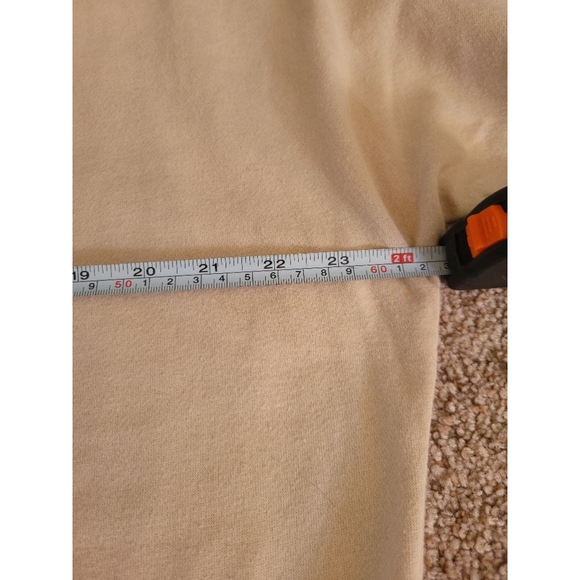 Hippie Rose Beige Sweatshirt Size M - Picture 4 of 8